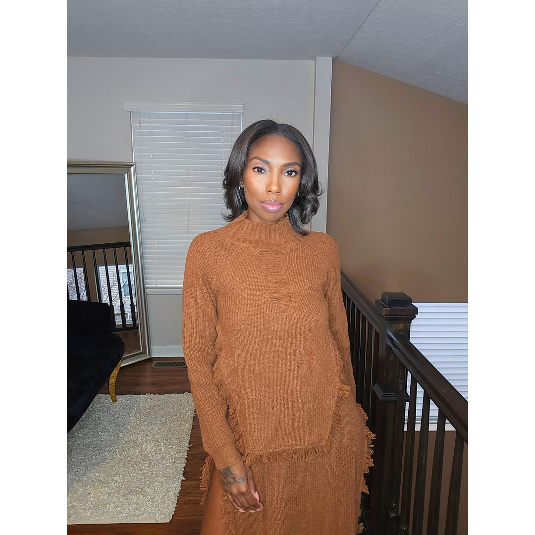 Lamira Skirt Set - Brown – JaeLuxe Shoetique