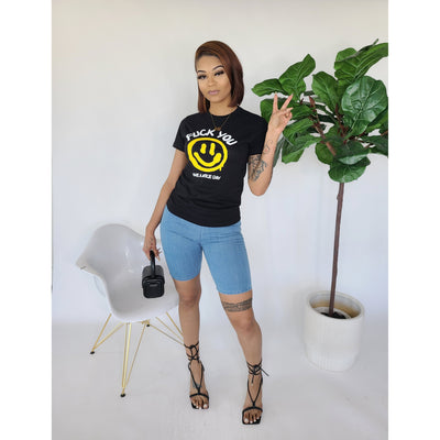 Have A Nice Day Tee - Black